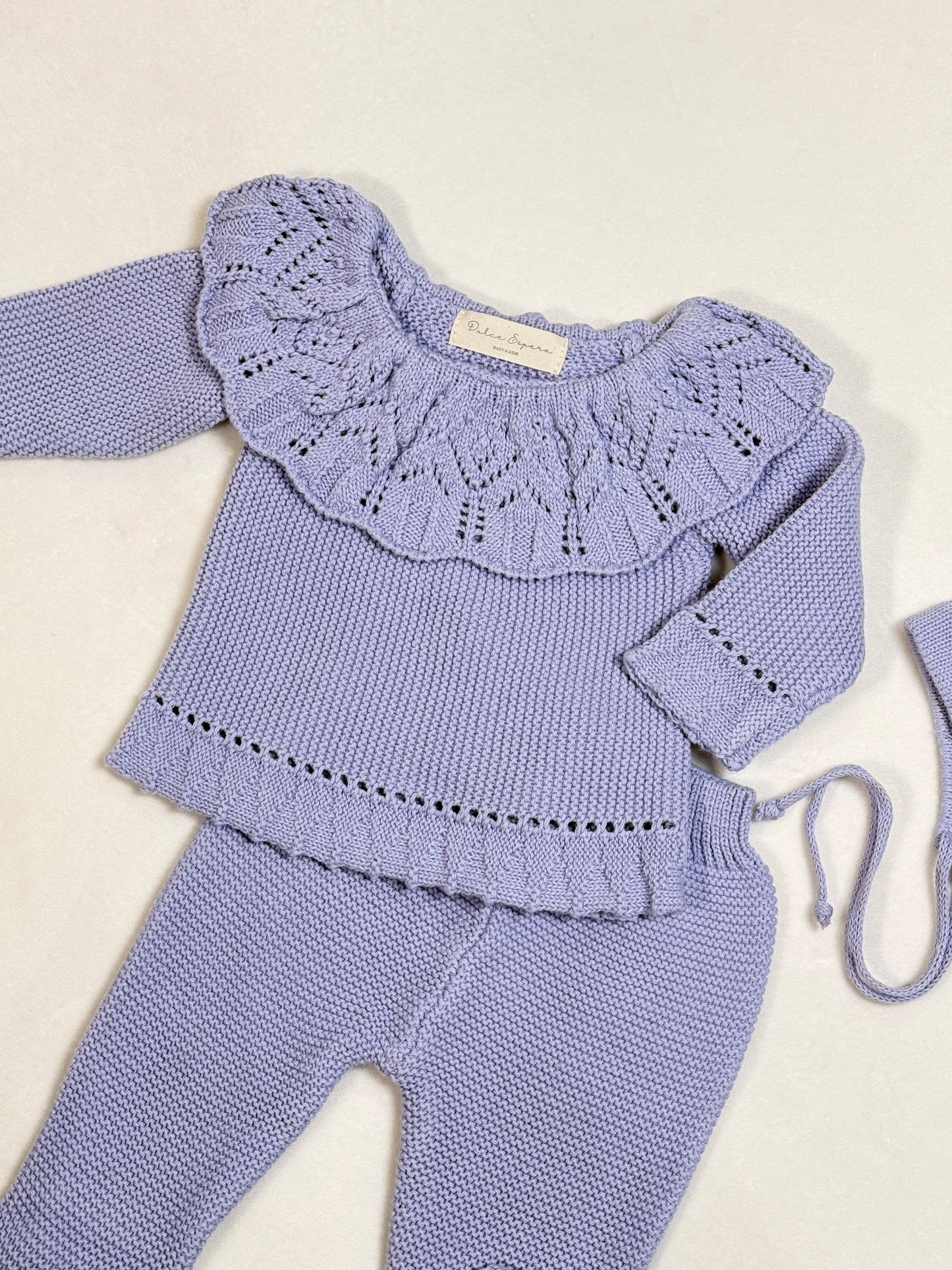 Conjunto tejido Ana 3 piezas
