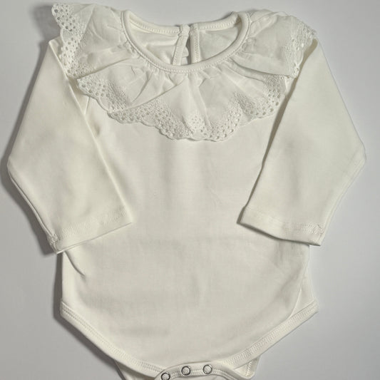 Pañaleros básicos cuello de olanes