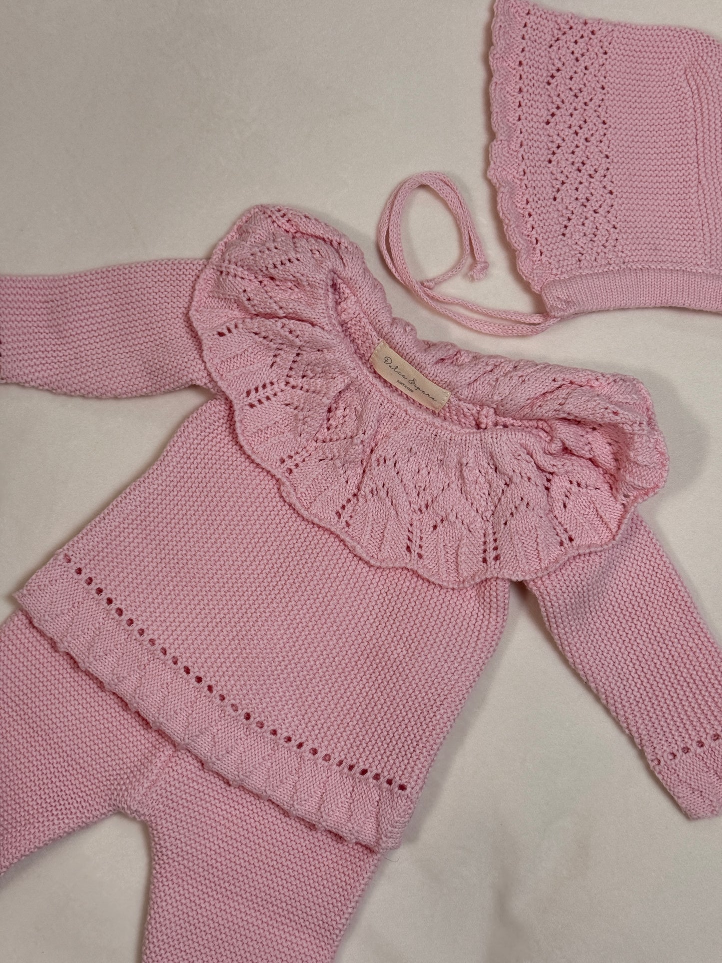 Conjunto tejido Ana 3 piezas