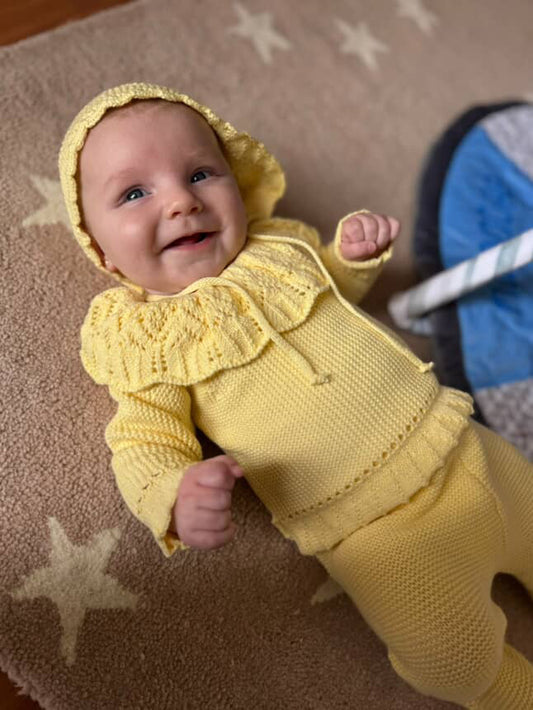 Conjunto tejido Ana 3 piezas