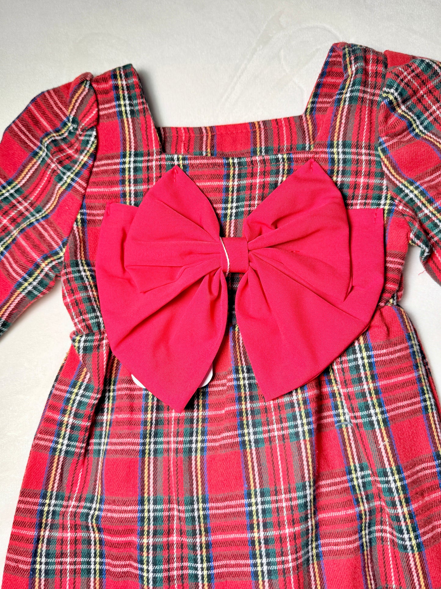 Jumper navideño con moño