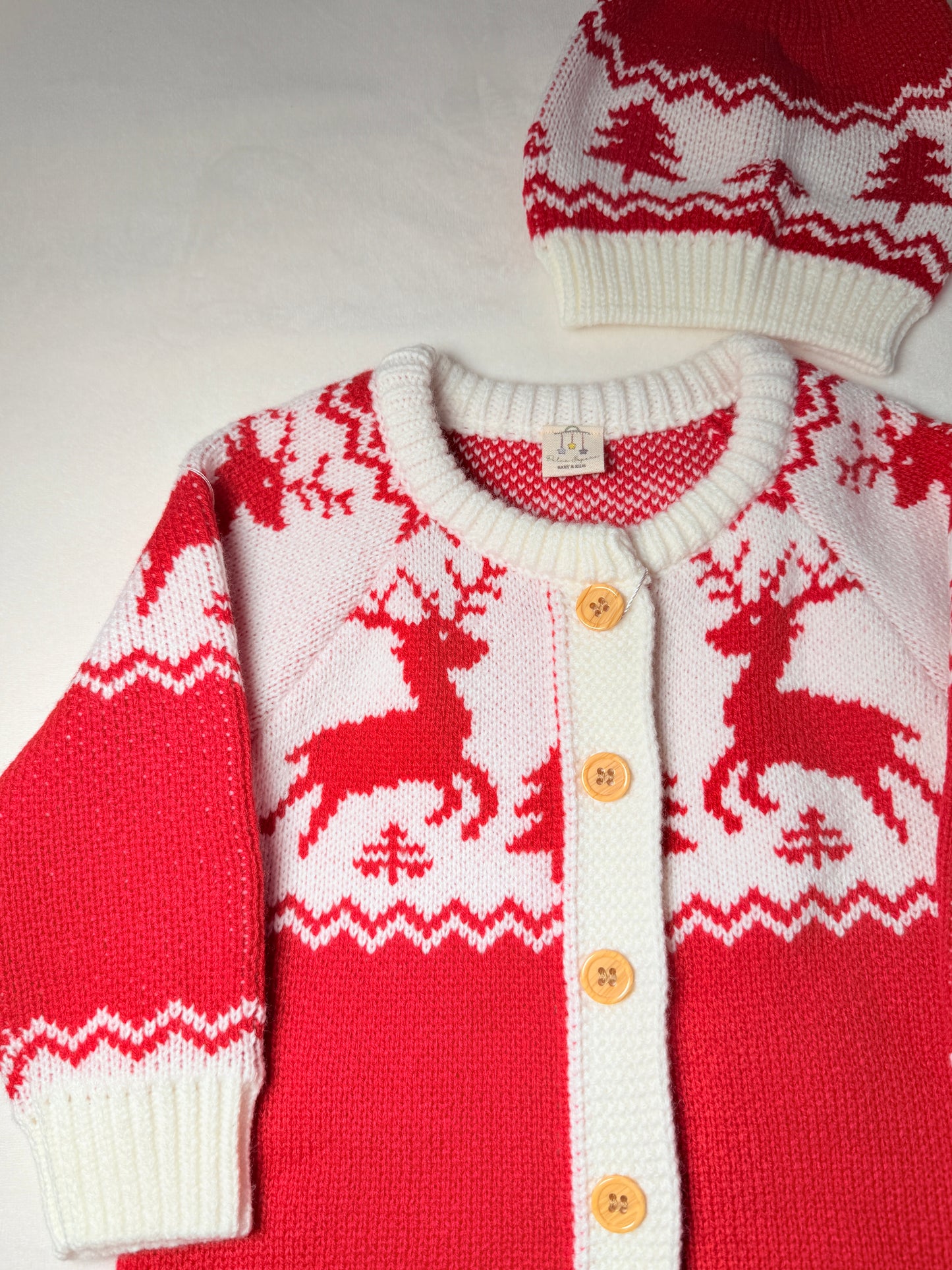 Mamelucos navideños con gorro