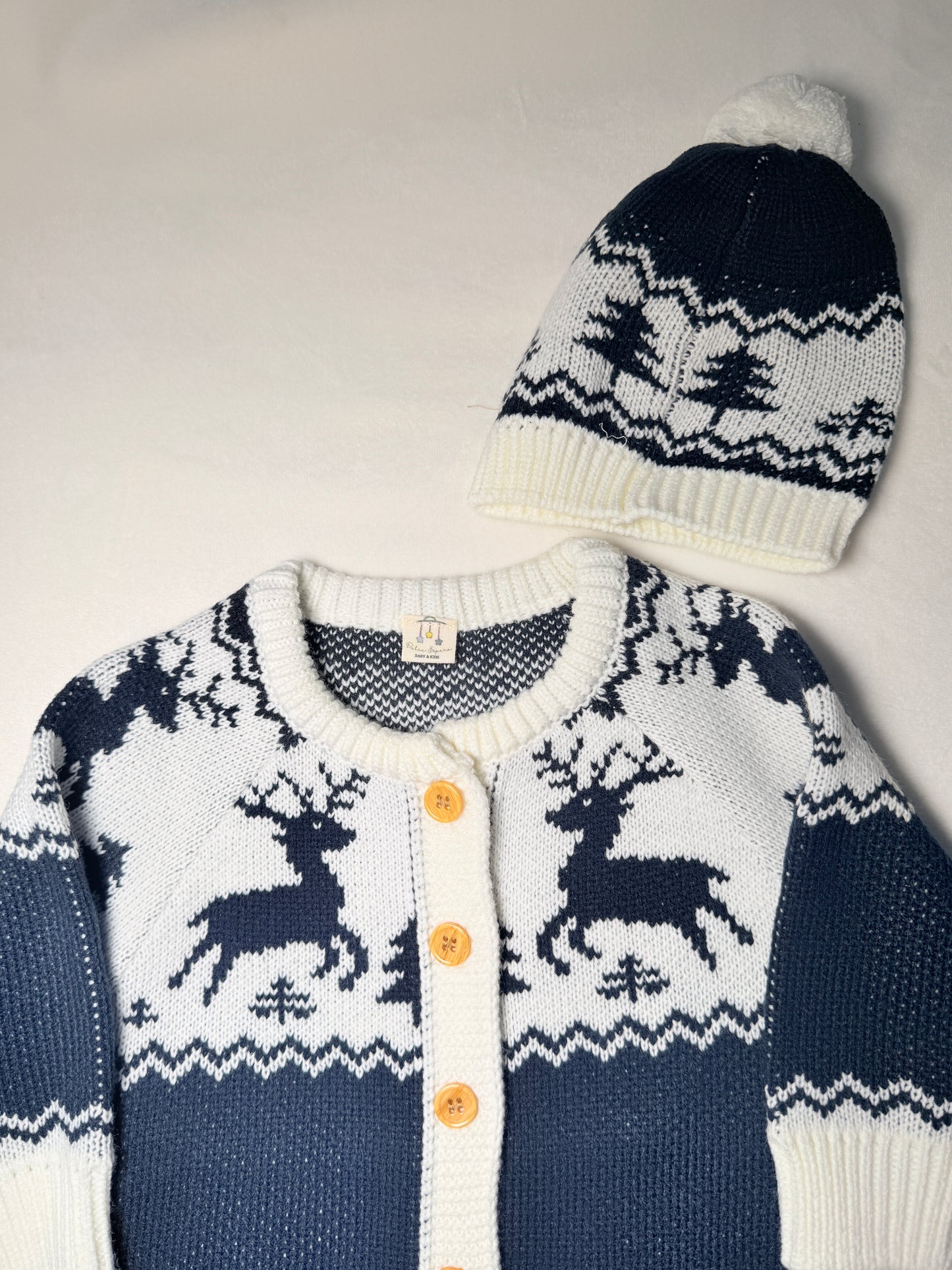 Mamelucos navideños con gorro