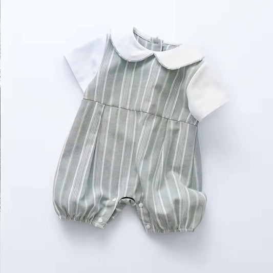 Jumper verde de rayas