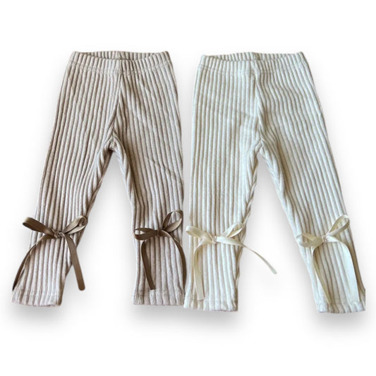 Leggins con moño para niña