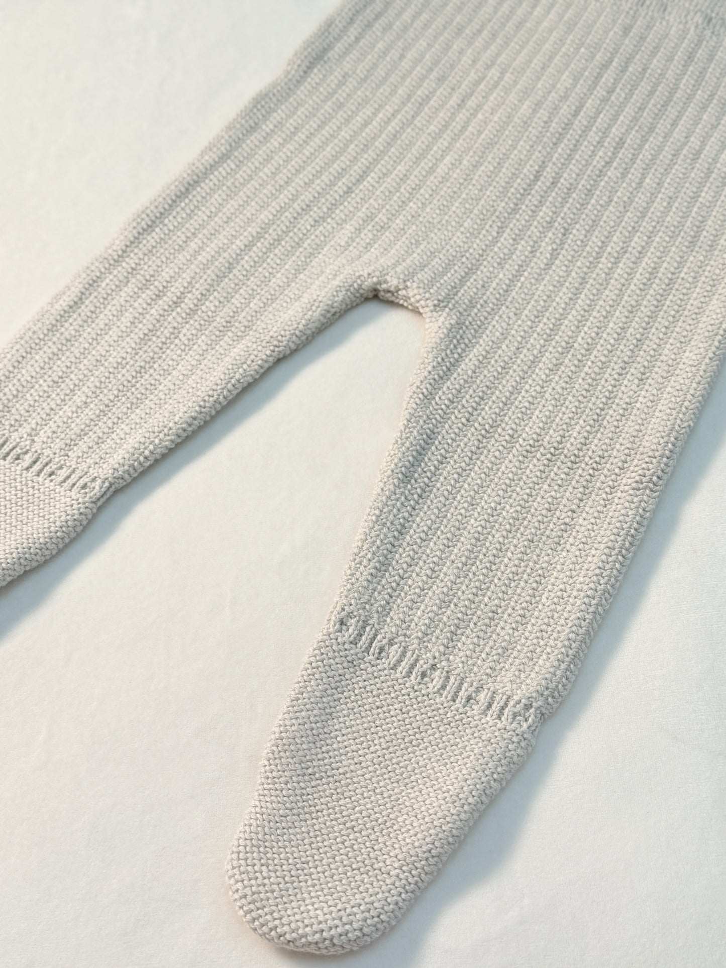 Mameluco tejido beige