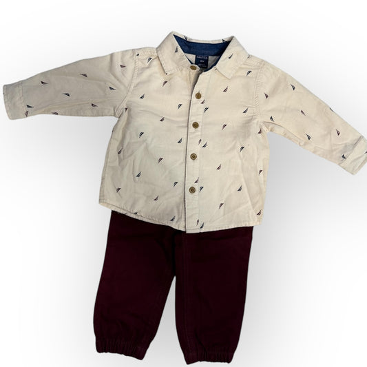 Set de 3 piezas Nautica para niño