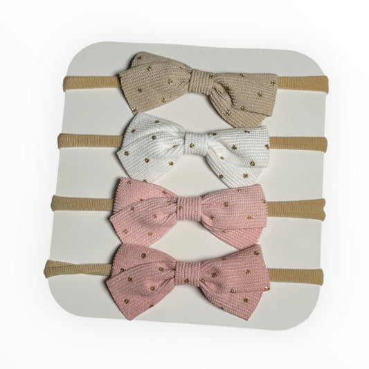 Set de bandas para cabello bebe