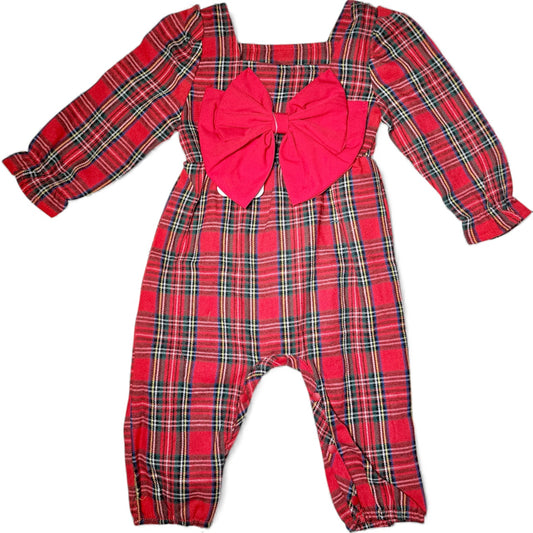 Jumper navideño con moño