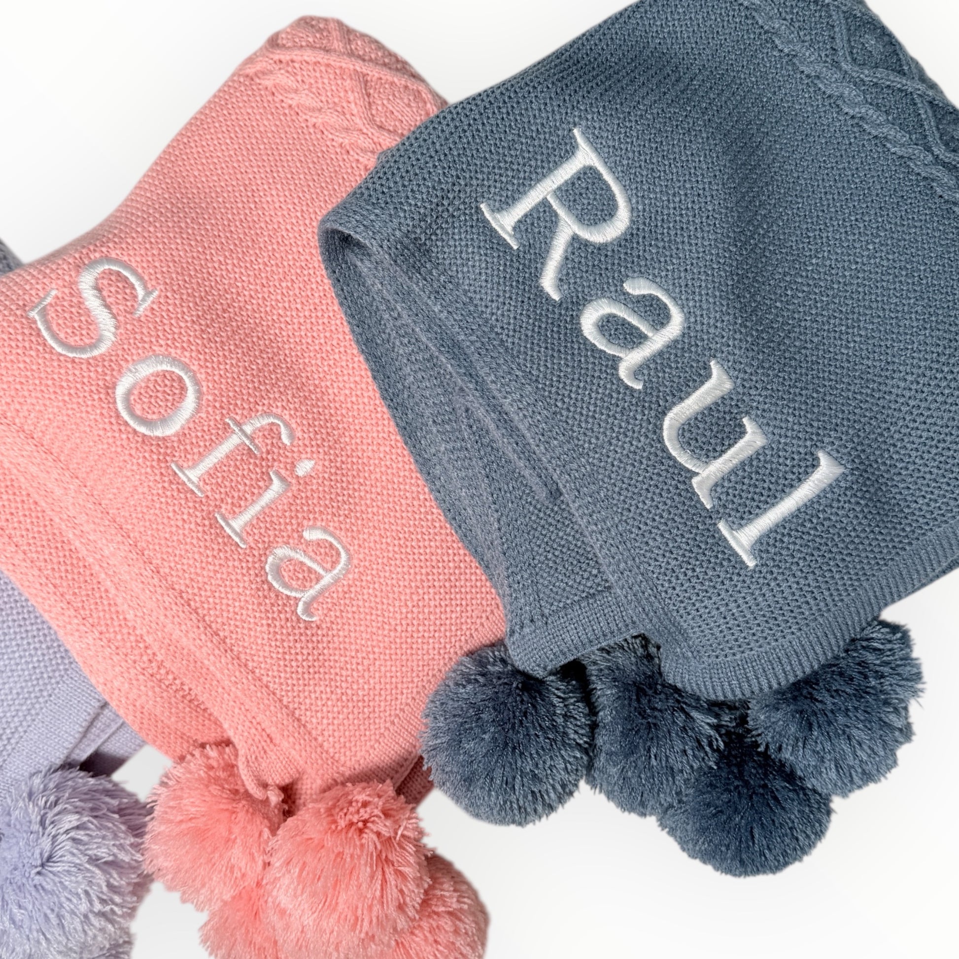 Mantas personalizadas con motas