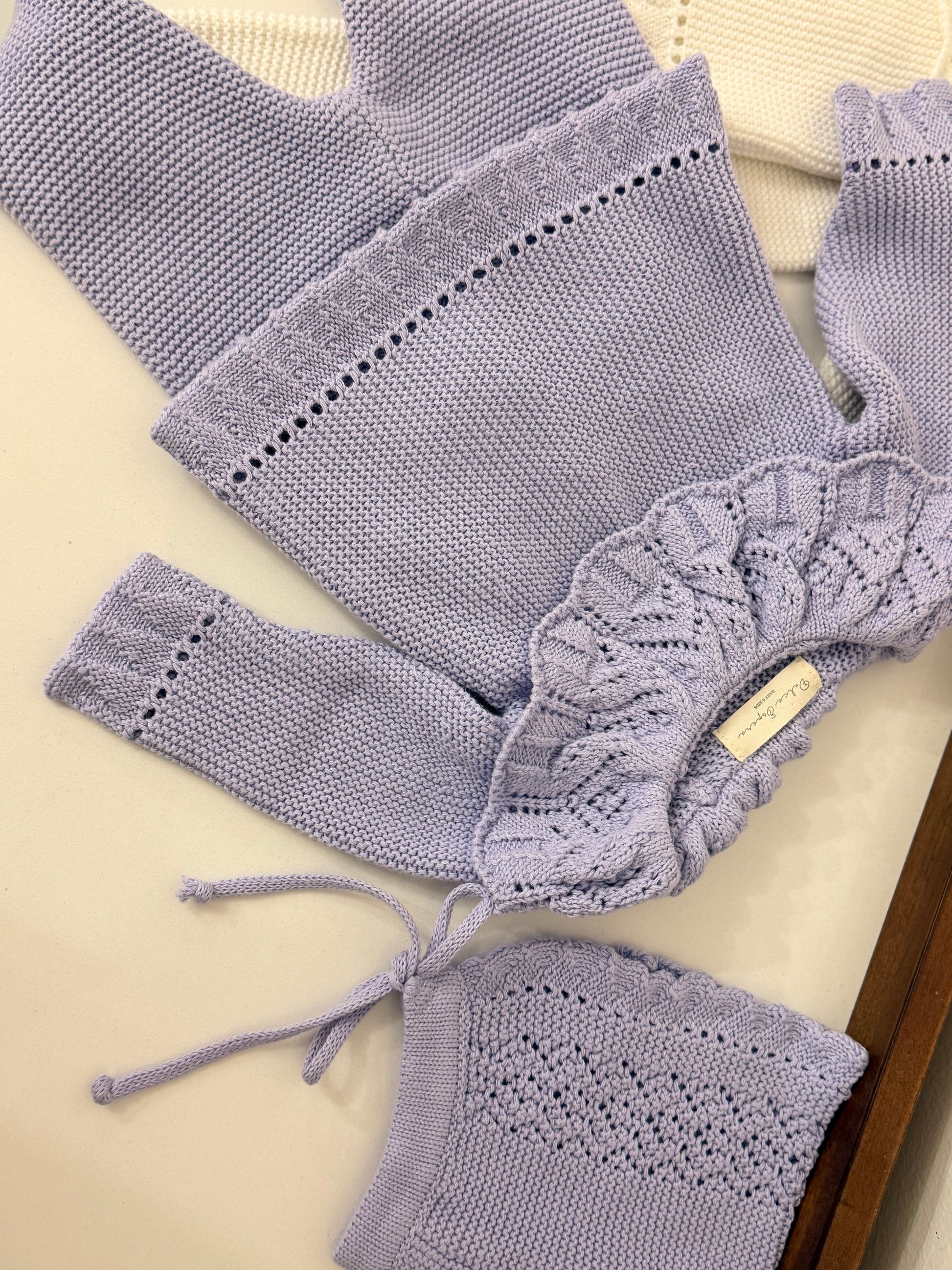 Conjunto tejido Ana 3 piezas