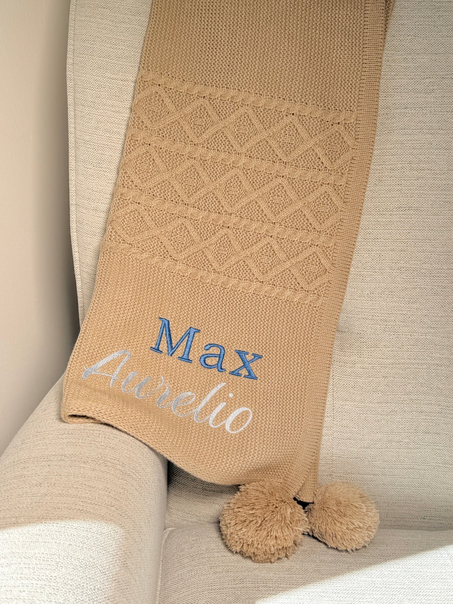 Mantas personalizadas con motas