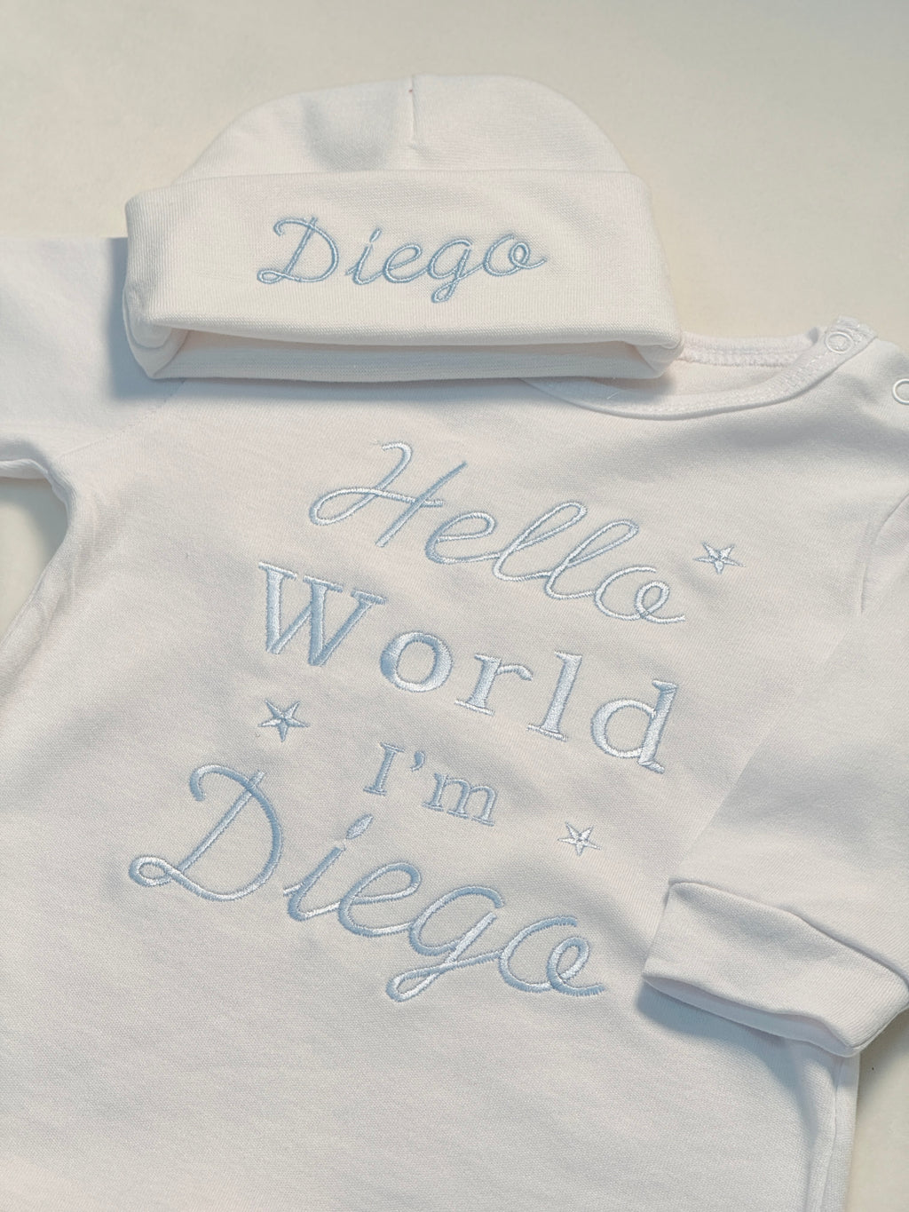 Mamelucos personalizados Hello World