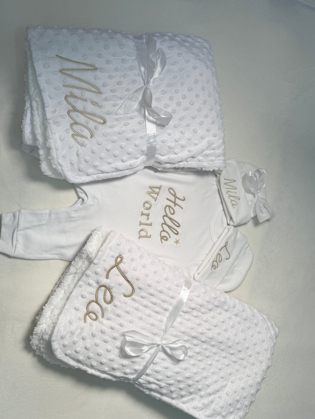 Mamelucos personalizados Hello World