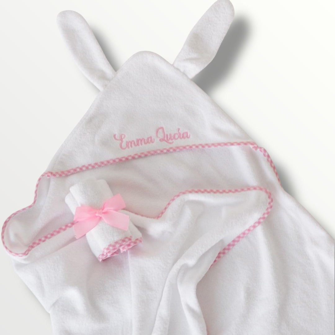 Kit de toallas con capa personalizadas 