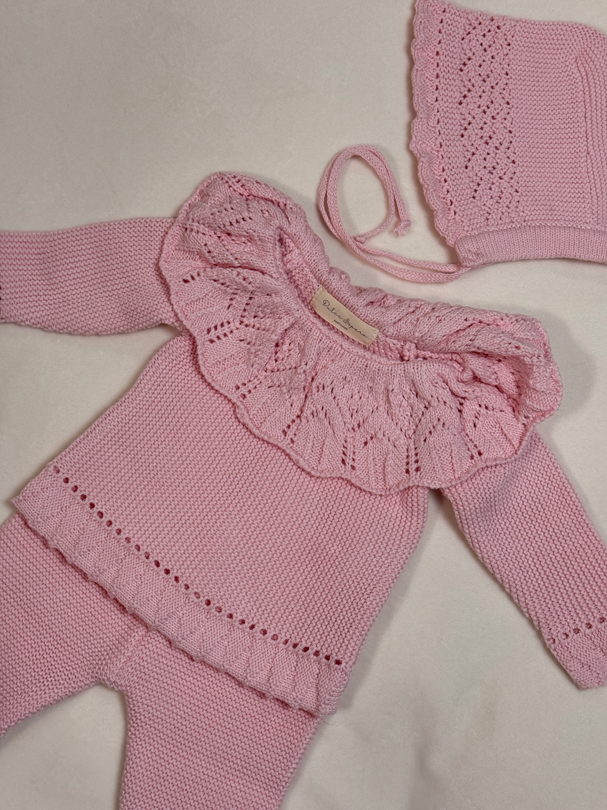 Conjunto tejido Ana 3 piezas