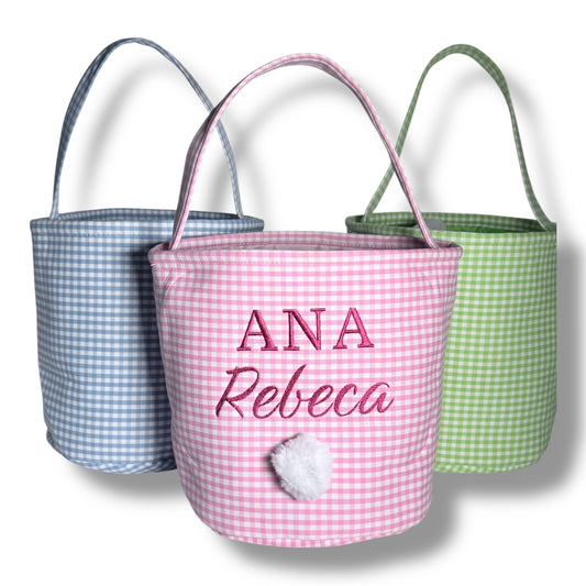 Canasta de pascua personalizada