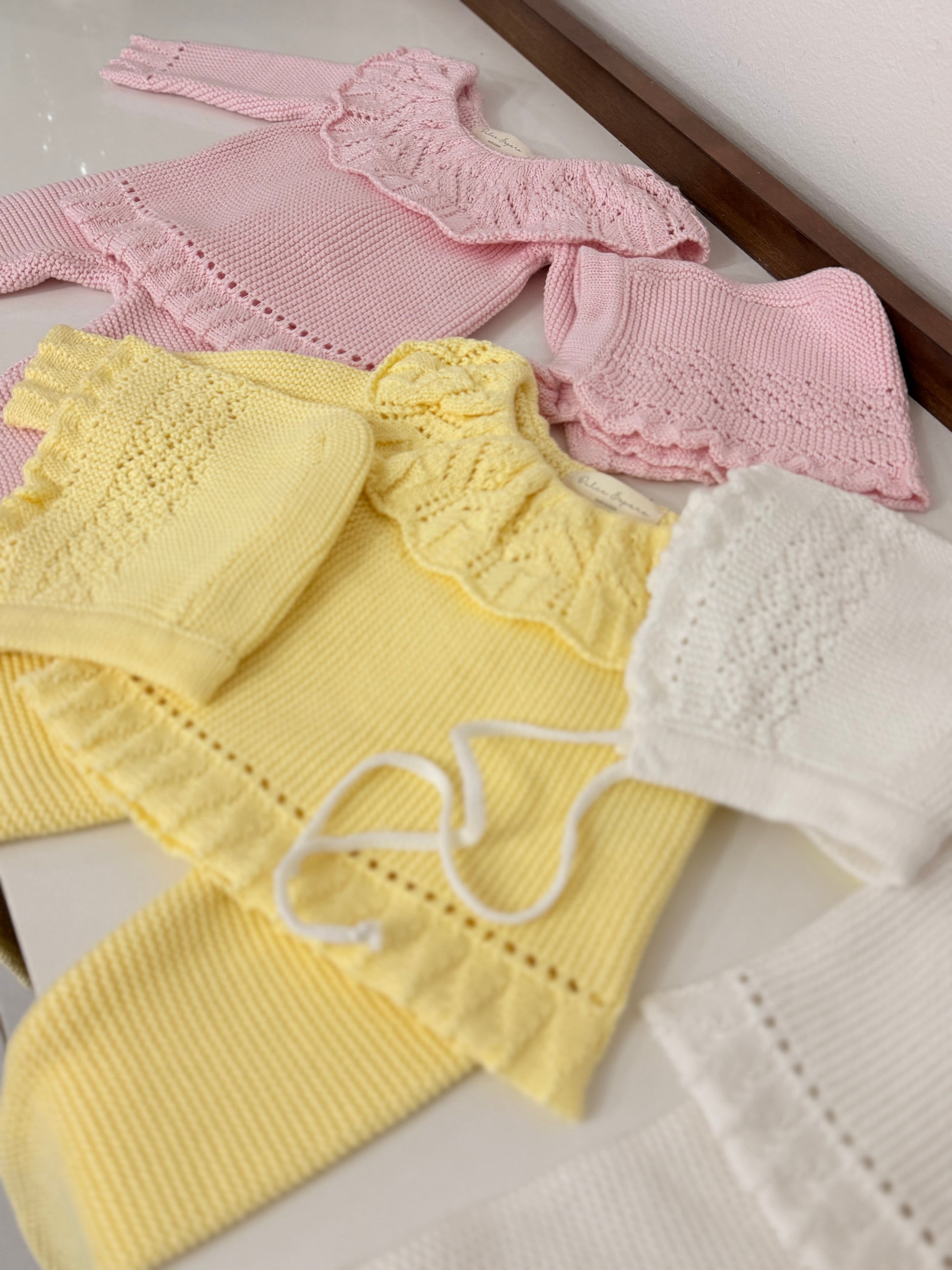 Conjunto tejido Ana 3 piezas