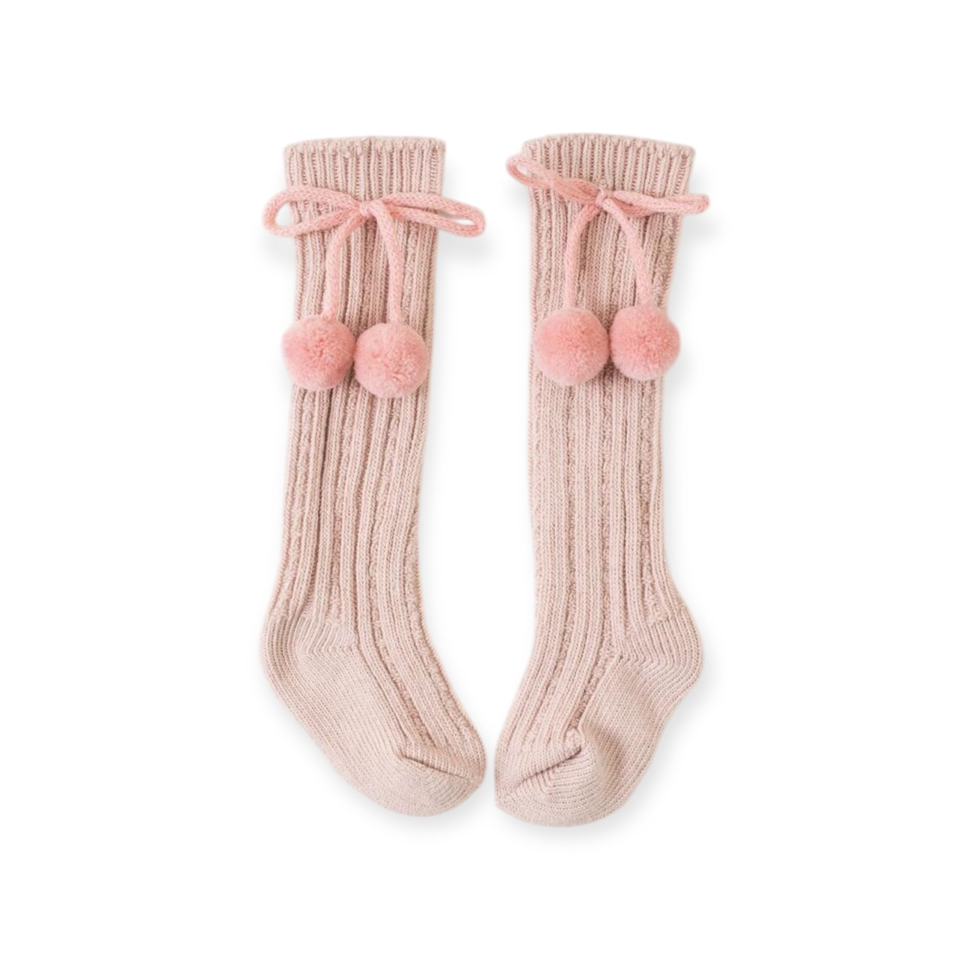 Calcetas con pompon