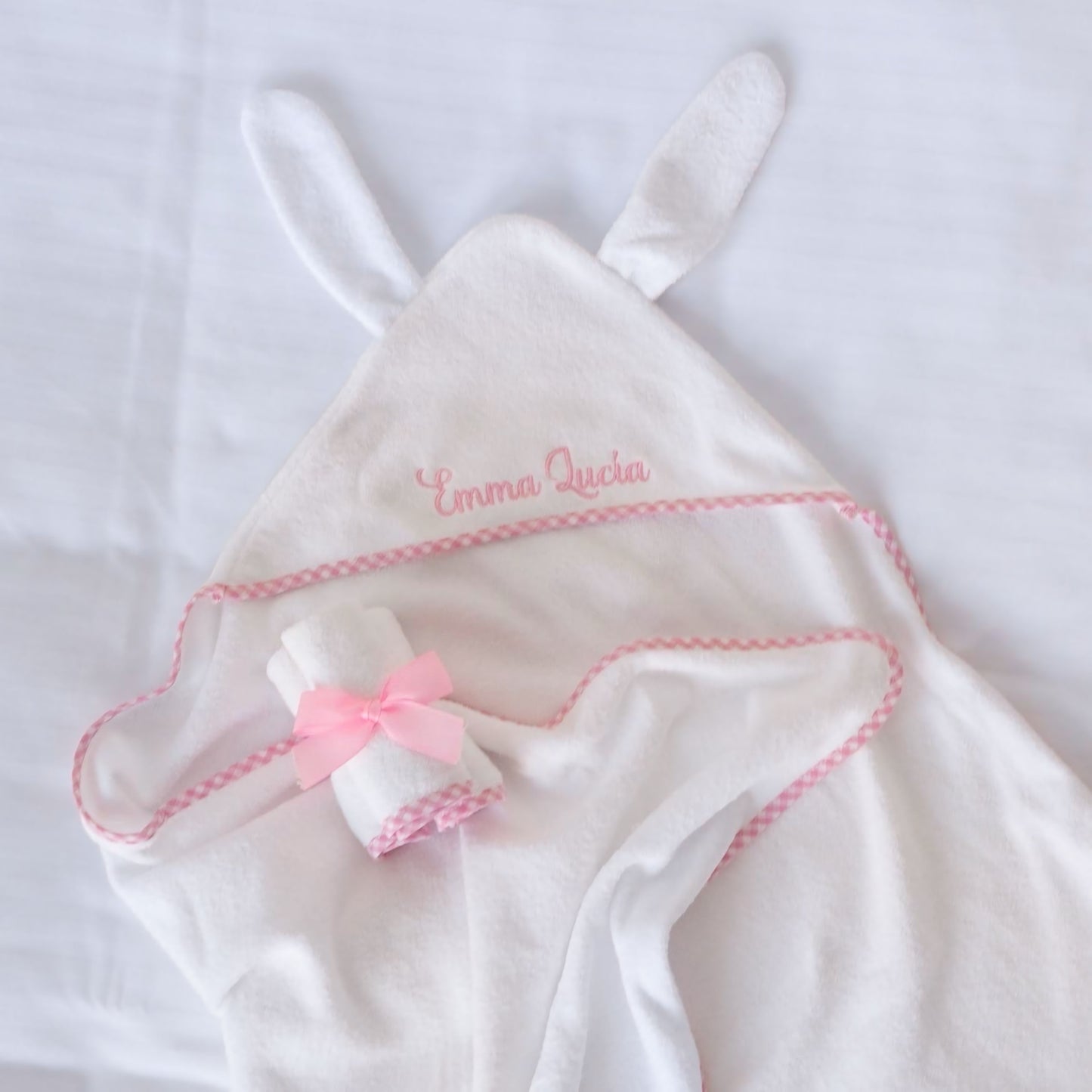 Kit de toallas con capa personalizadas 