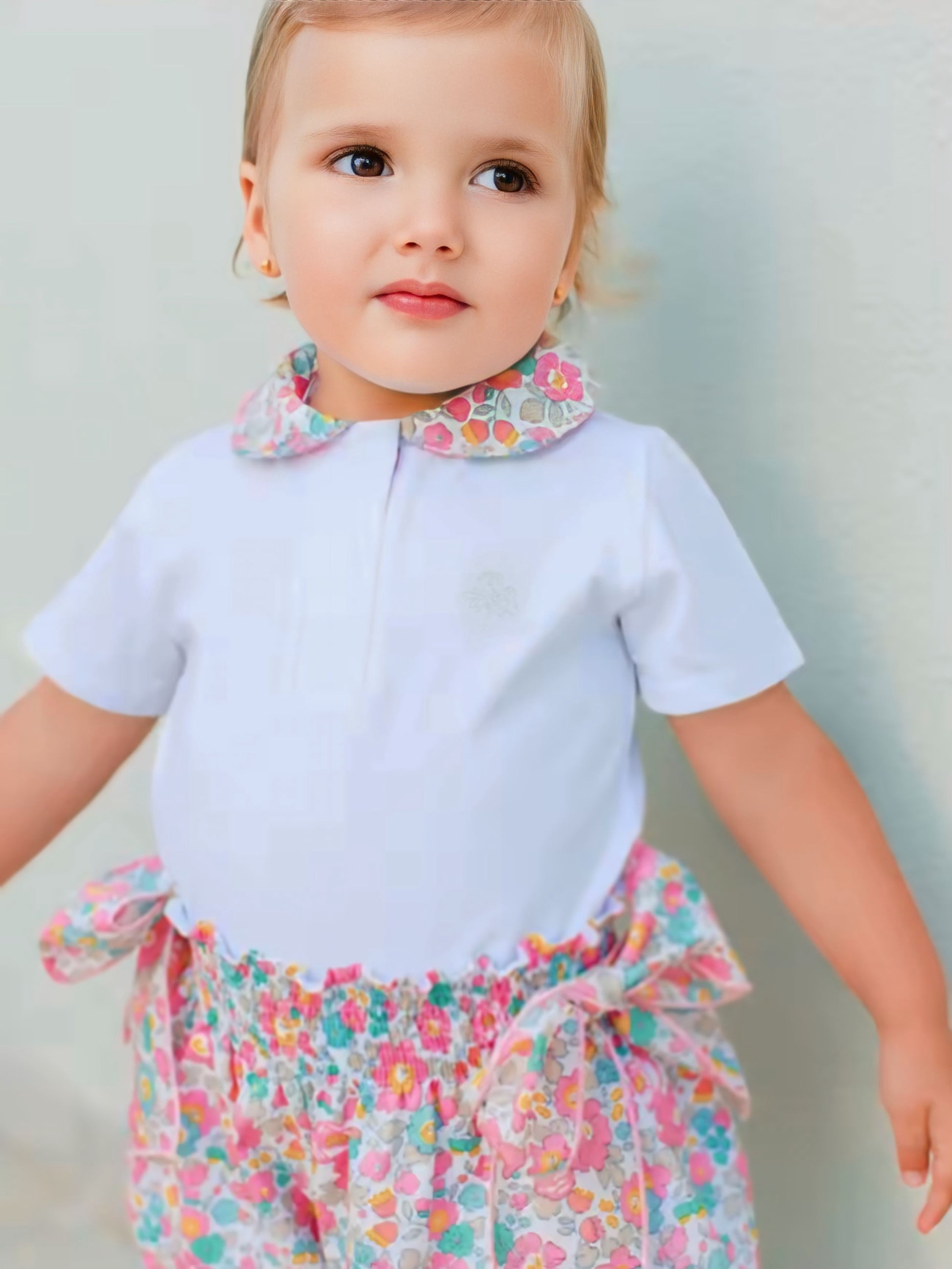 Conjunto Floral Encantador Leah