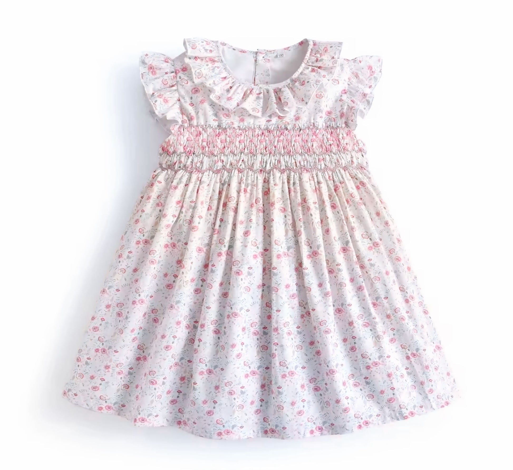 Vestido floral con volantes Emma