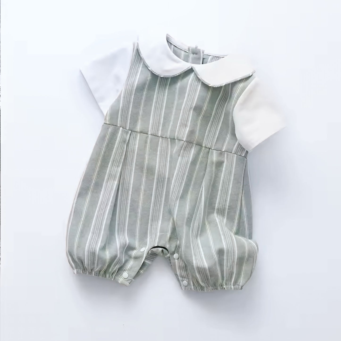 Jumper verde de rayas