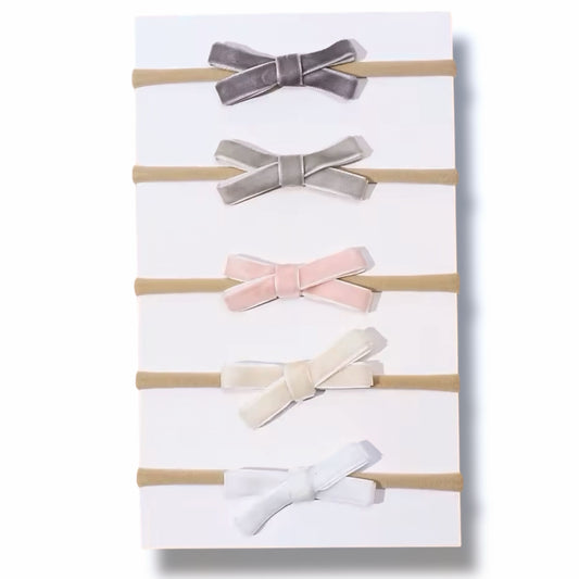Set de bandas para cabello bebe
