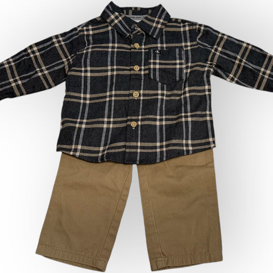 Set 2 piezas Calvin klein niño