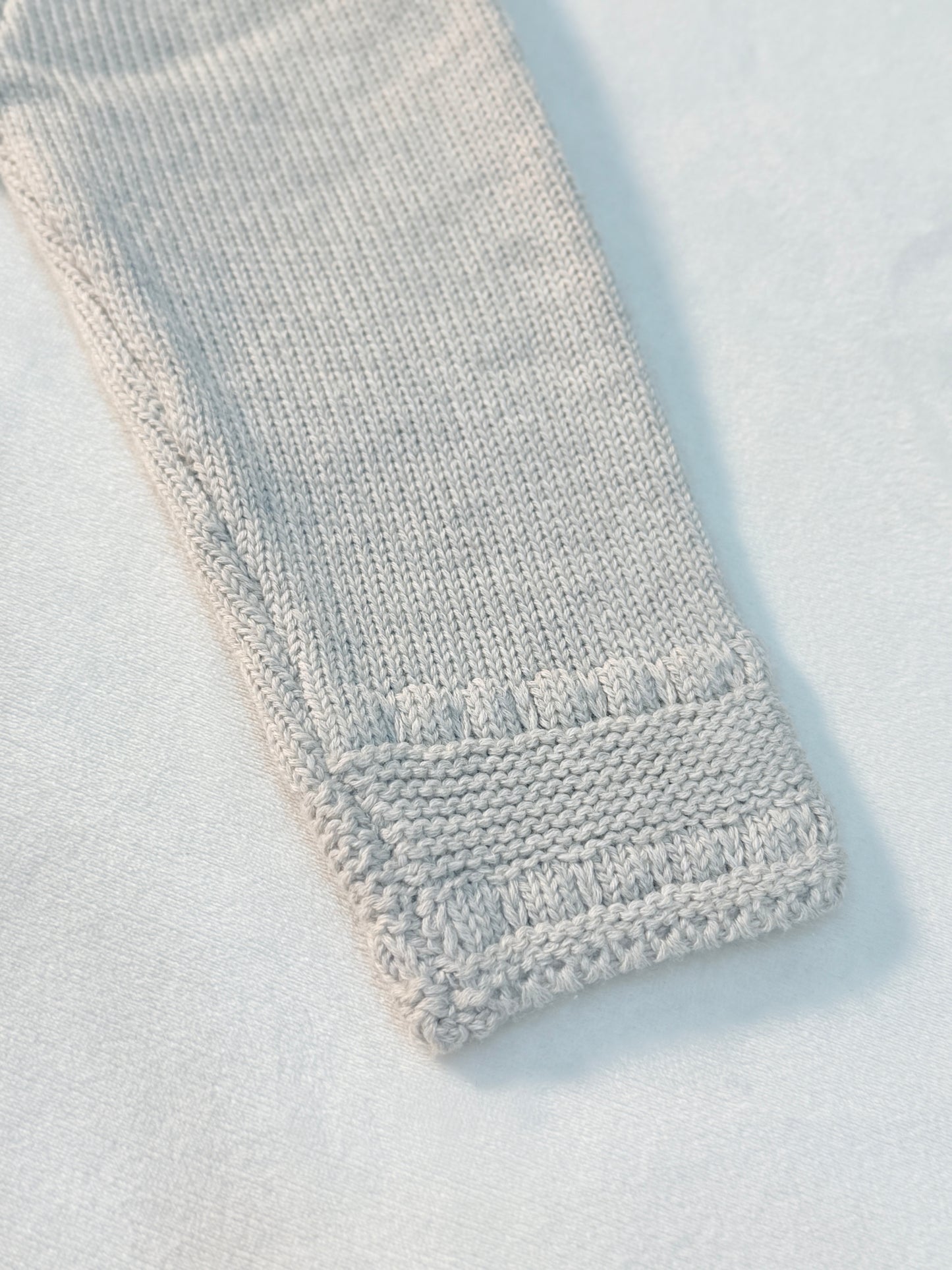 Mameluco tejido beige