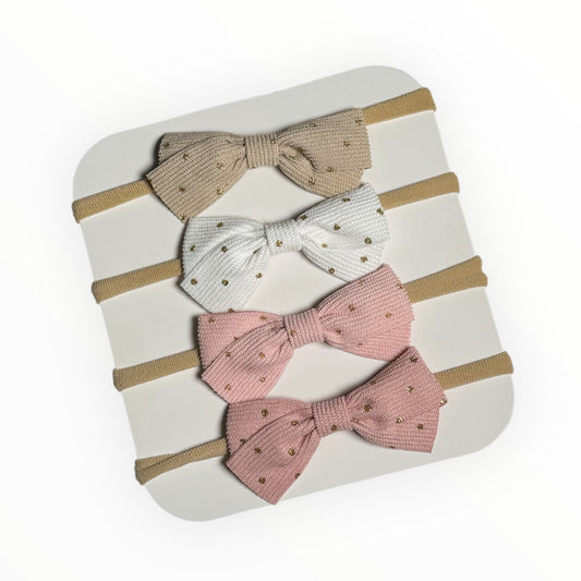 Set de bandas para cabello bebe
