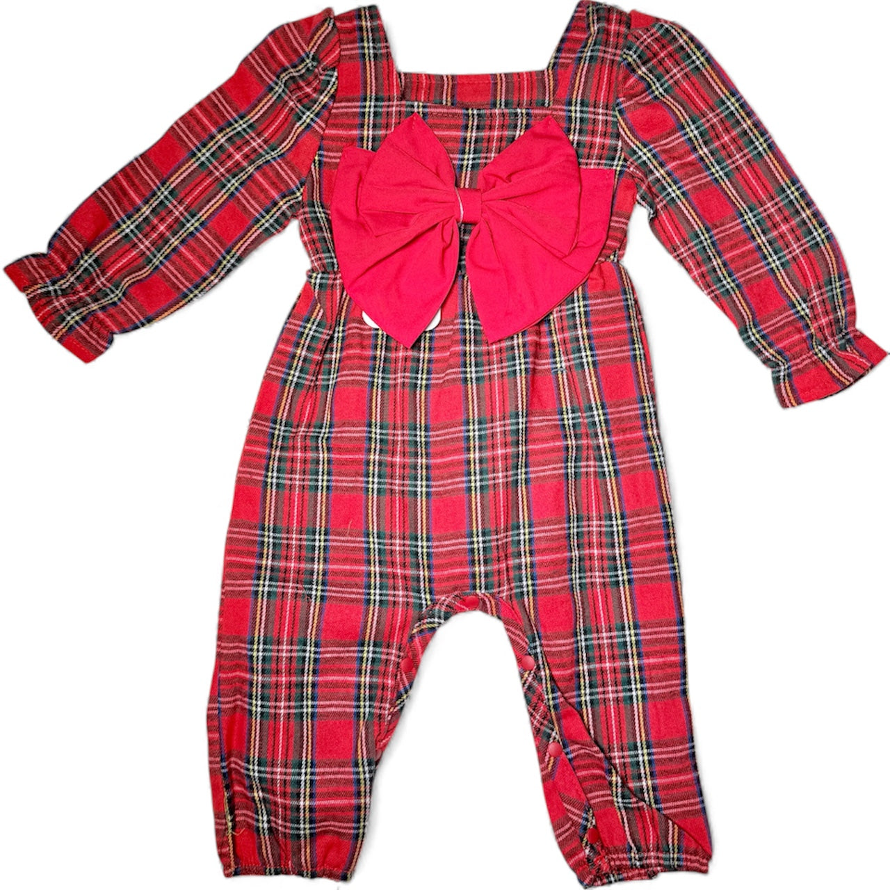 Jumper navideño con moño